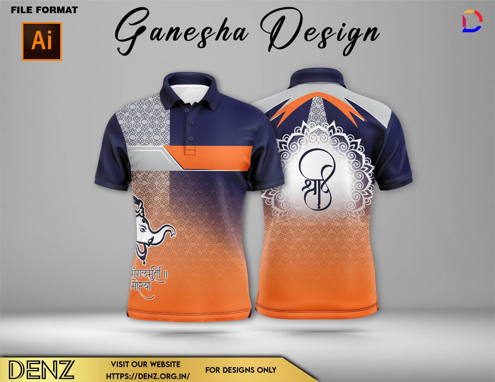 Ganesha Festival Tshirt Design