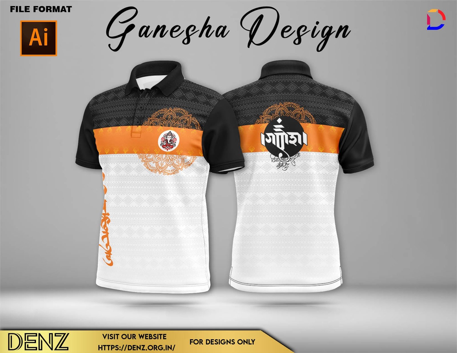 Ganesha Festival Tshirt Design