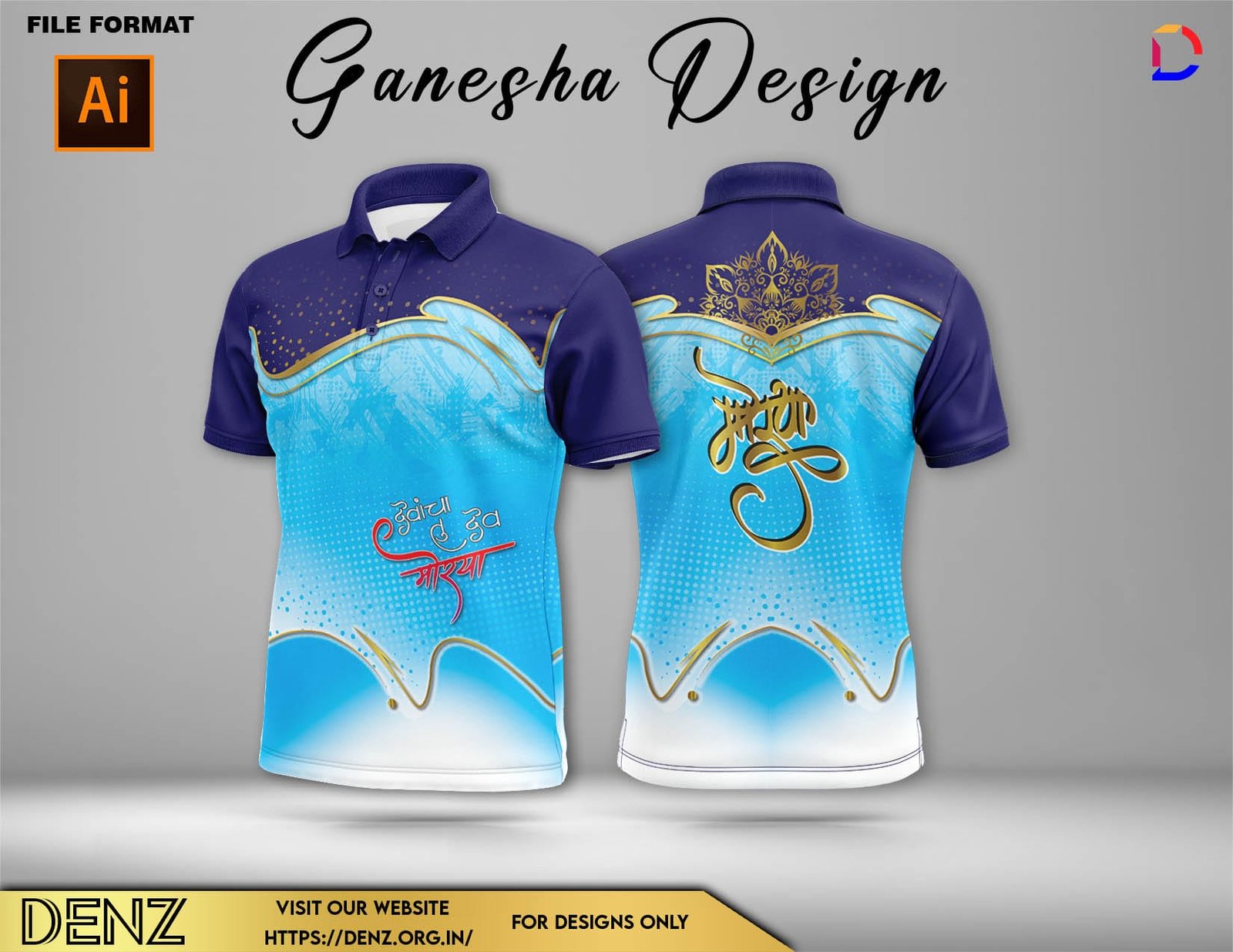 Ganesha Festival Tshirt Design