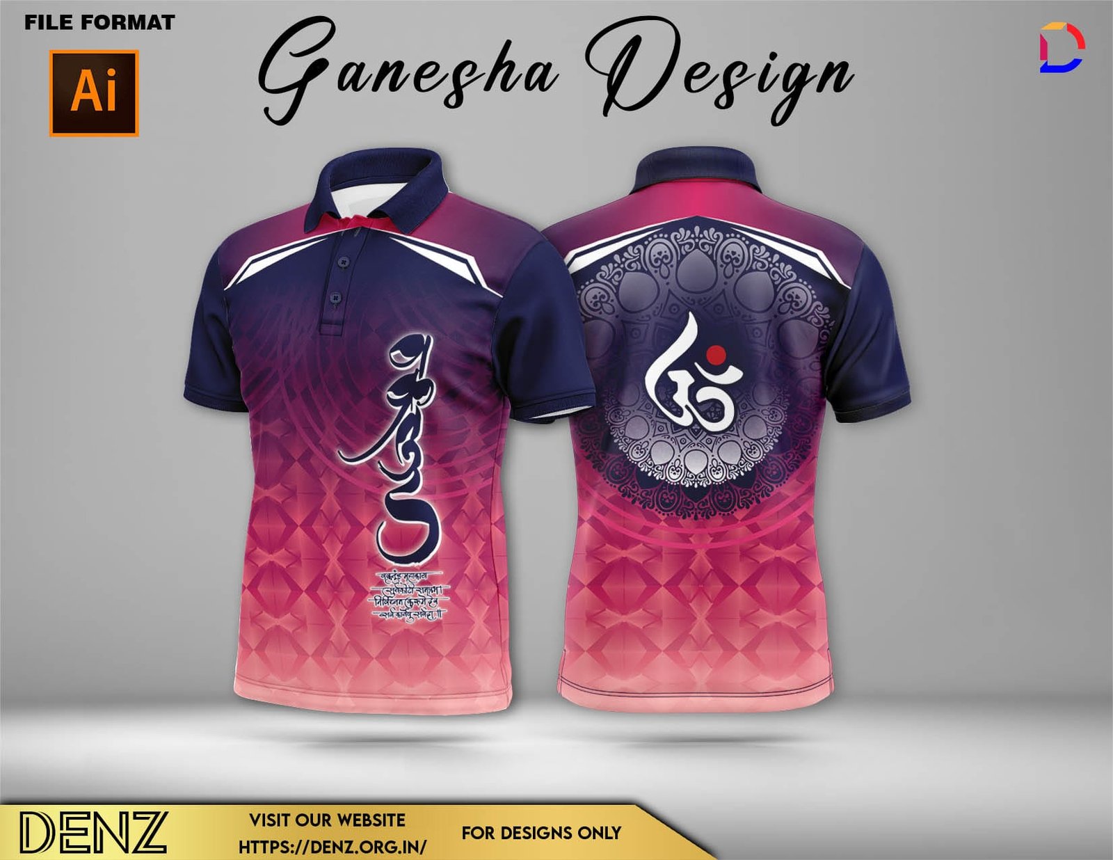 Ganesha Festival Tshirt Design