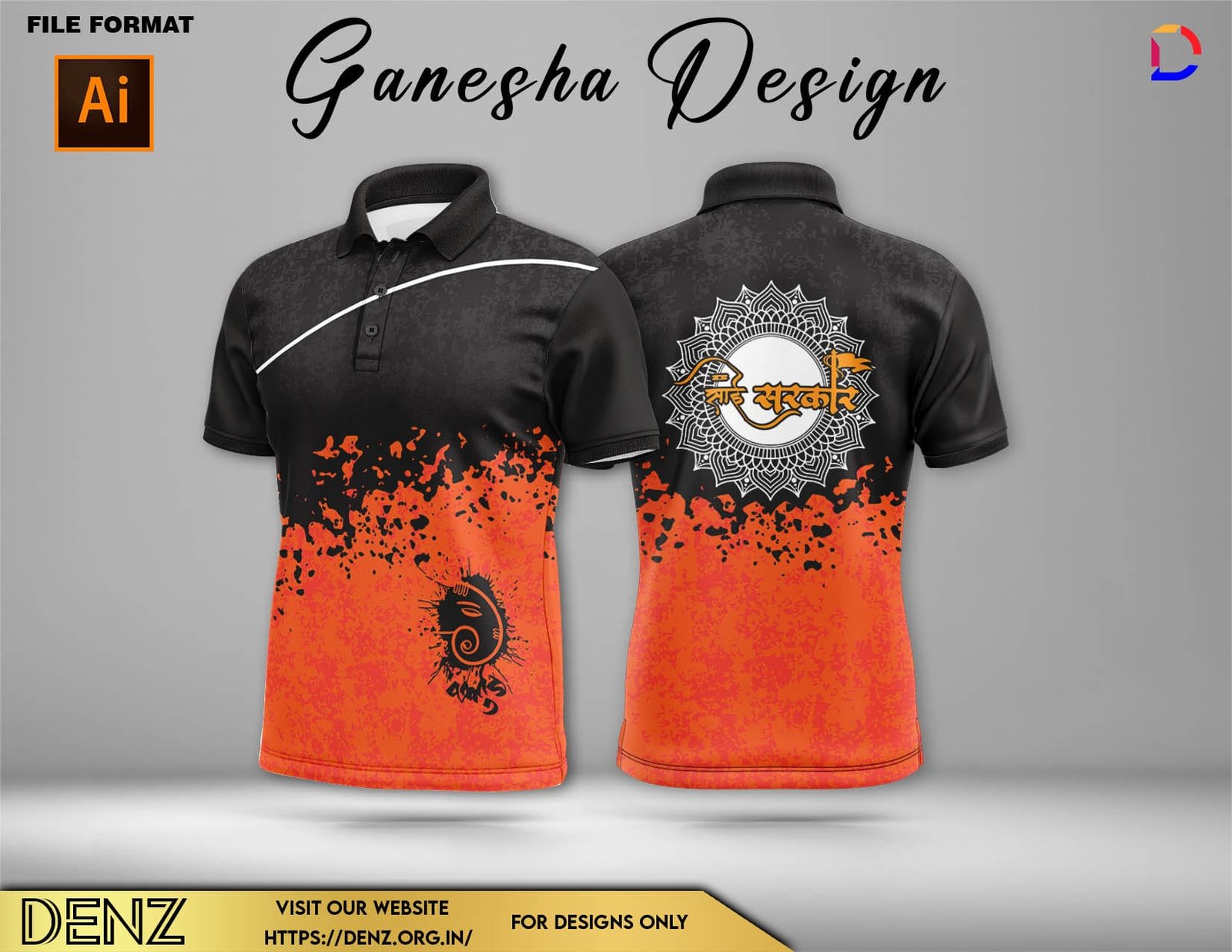 Ganesha Festival Tshirt Design