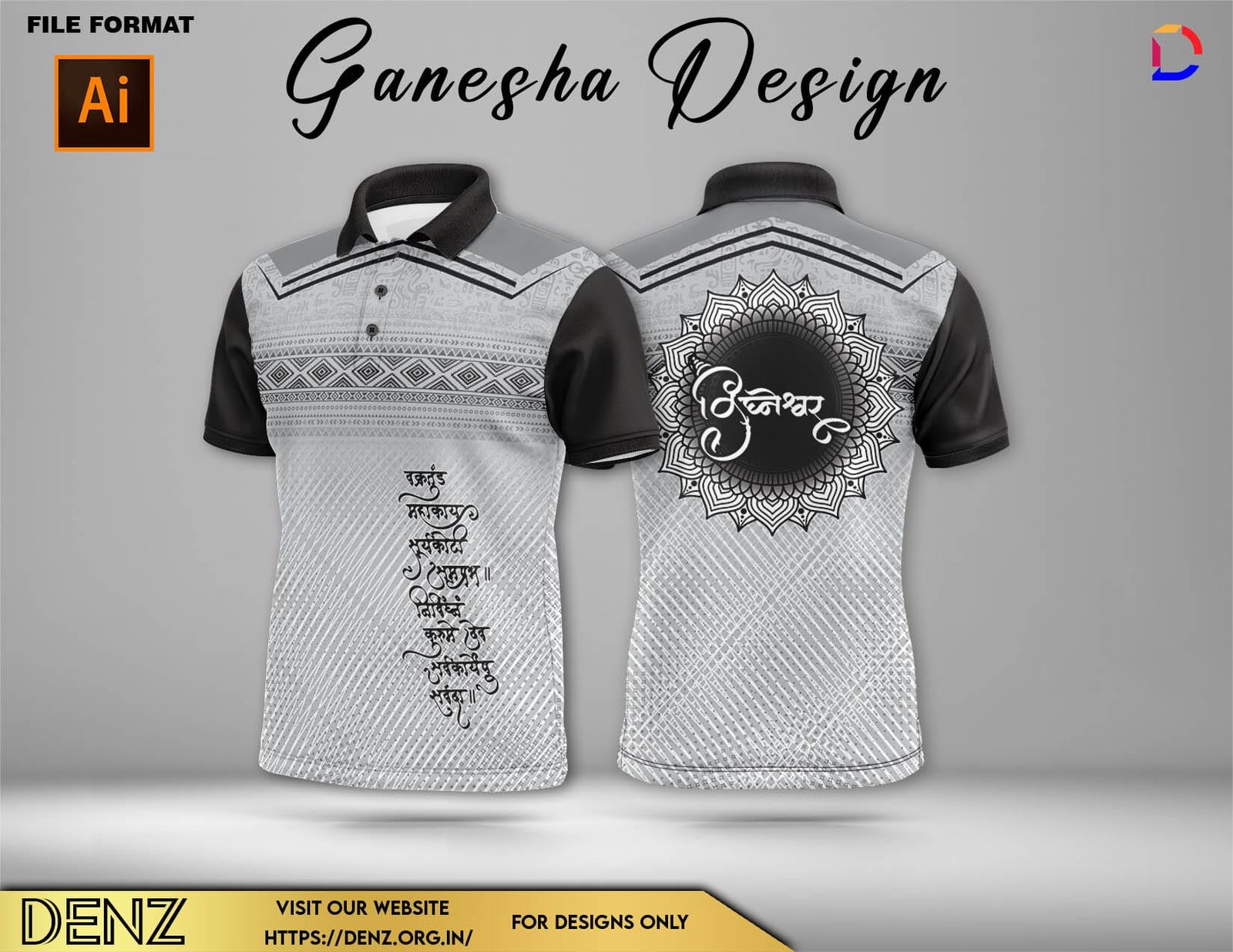 Ganesha Festival Tshirt Design