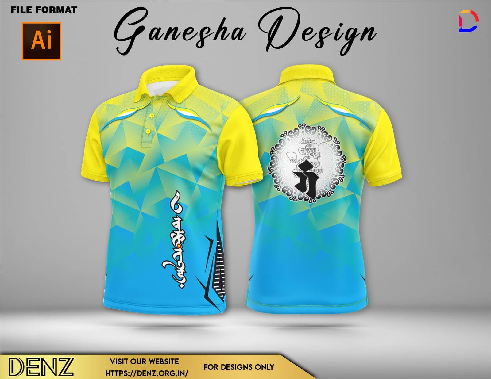 Ganesha Festival Tshirt Design
