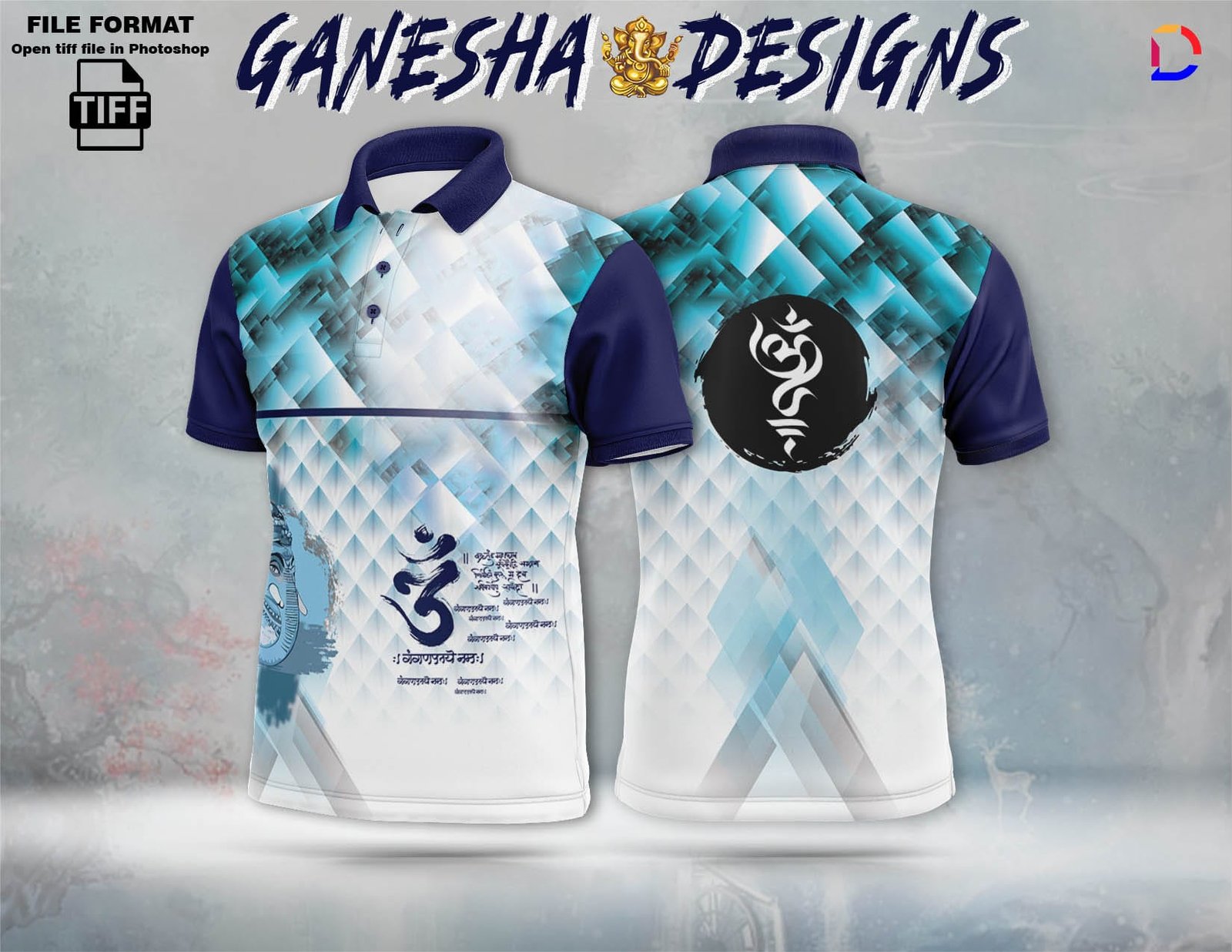 Ganesha Festival Tshirt Design