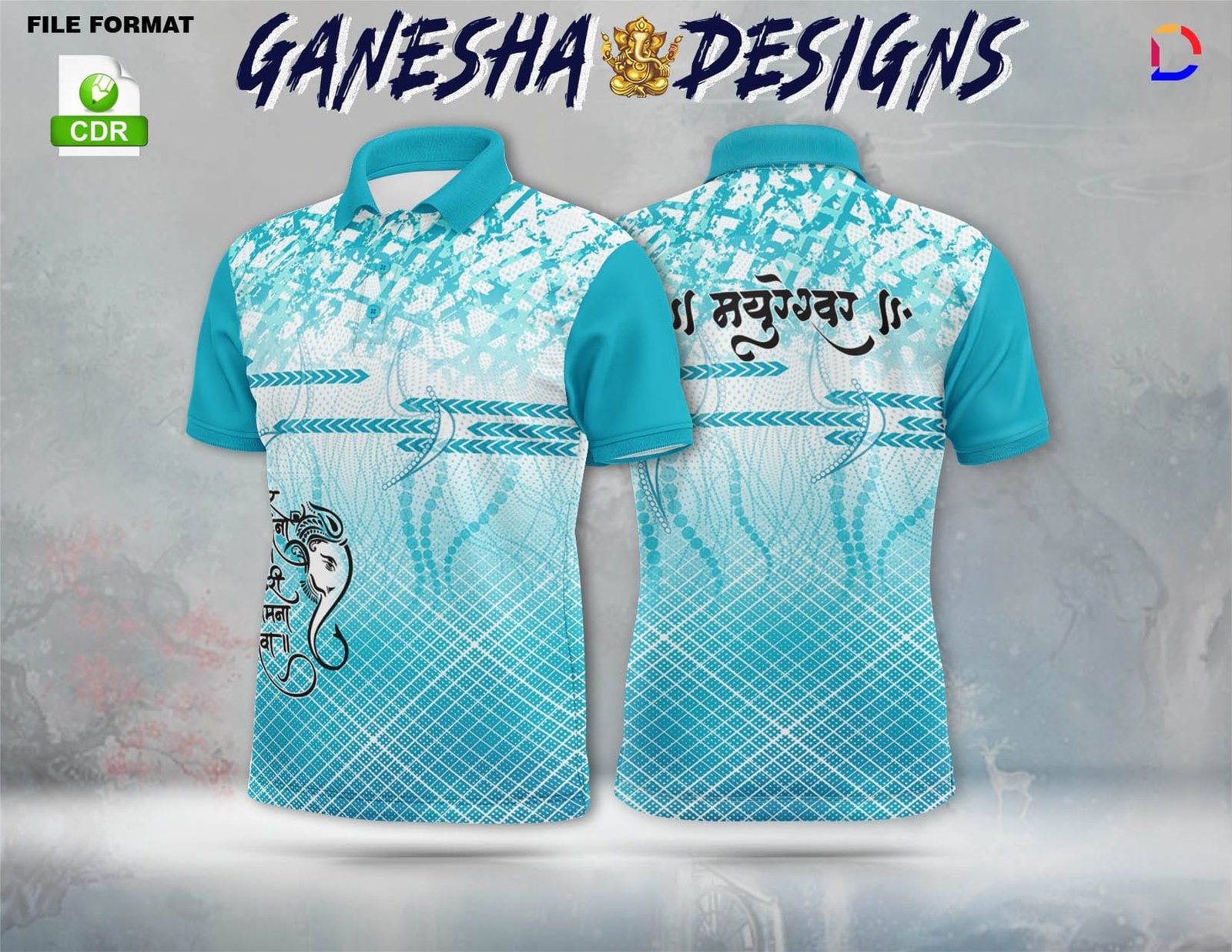 Ganesha Festival Tshirt Design