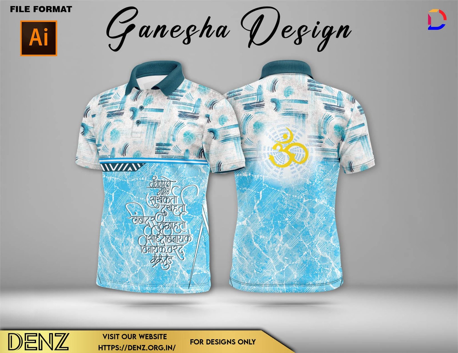 Ganesha Festival Tshirt Design