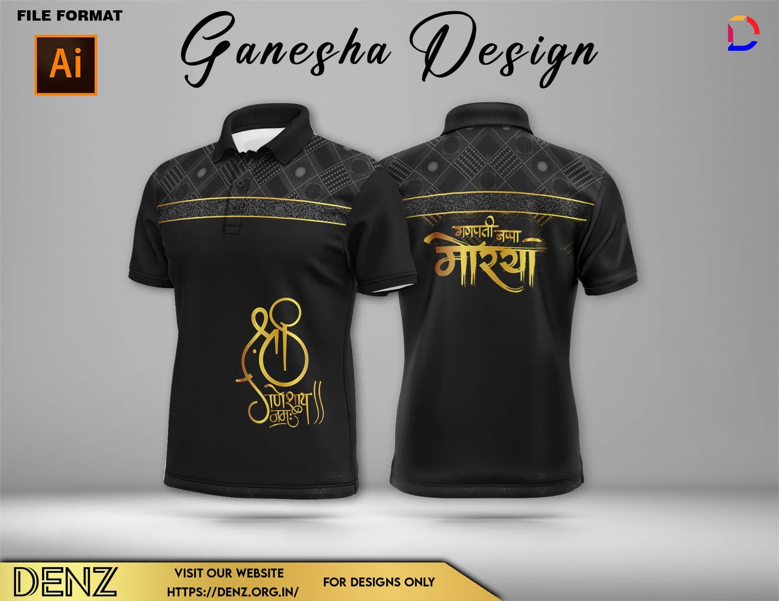 Ganesha Festival Tshirt Design