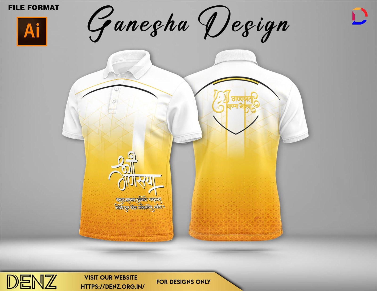 Ganesha Festival Tshirt Design