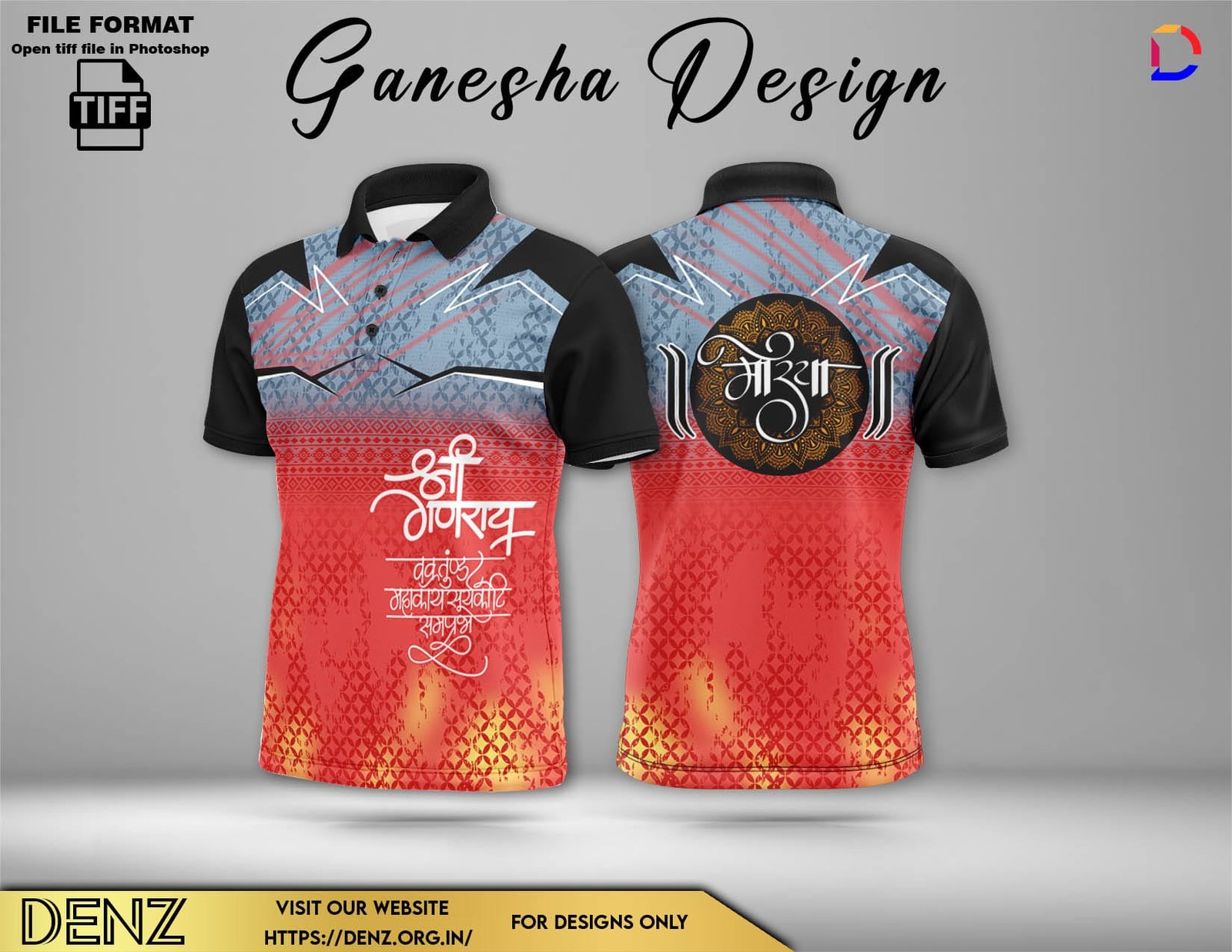 Ganesha Festival Tshirt Design