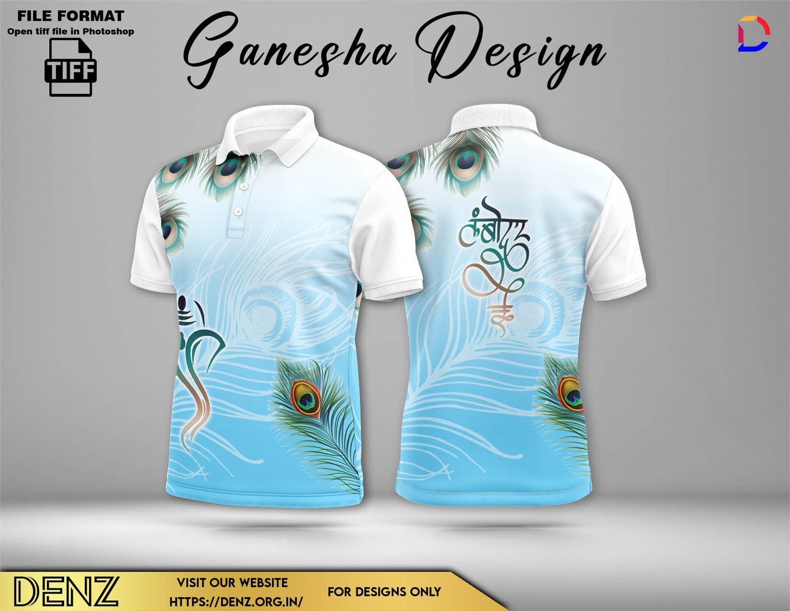 Ganesha Festival Tshirt Design