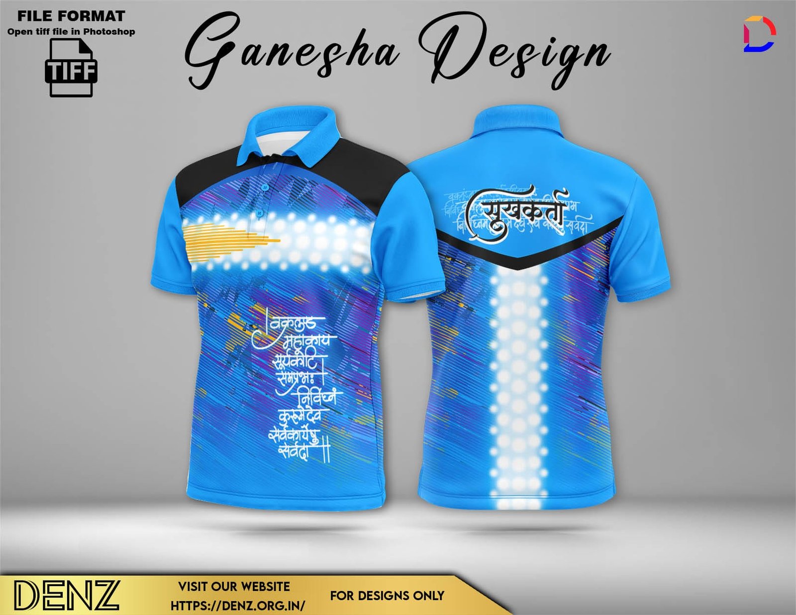 Ganesha Festival Tshirt Design