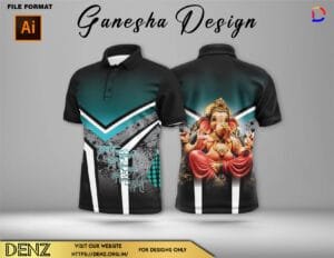 Ganesha Festival Tshirt Design