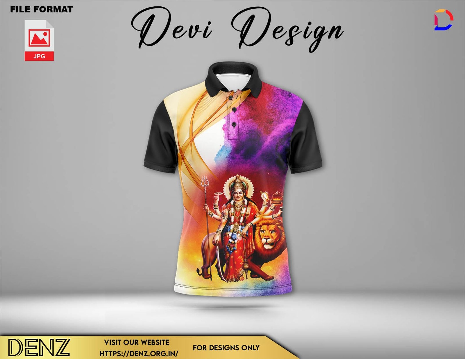 DEVI FESTIVAL TSHIRT DESIGN